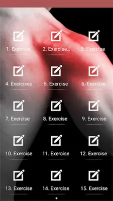 Rotator Cuff Tear Exercises android App screenshot 0